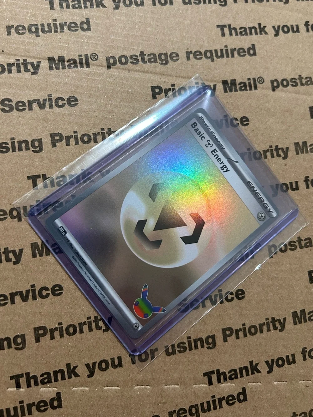 Holo Basic Energy 30th Celebration Pokemon TCG Card No. 016